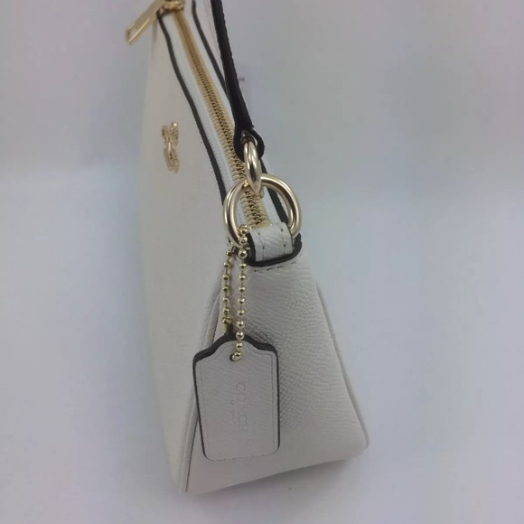 SOLDβοΈAuthentic COACH white/cream/Gold Crossbody - Picture 7 of 8